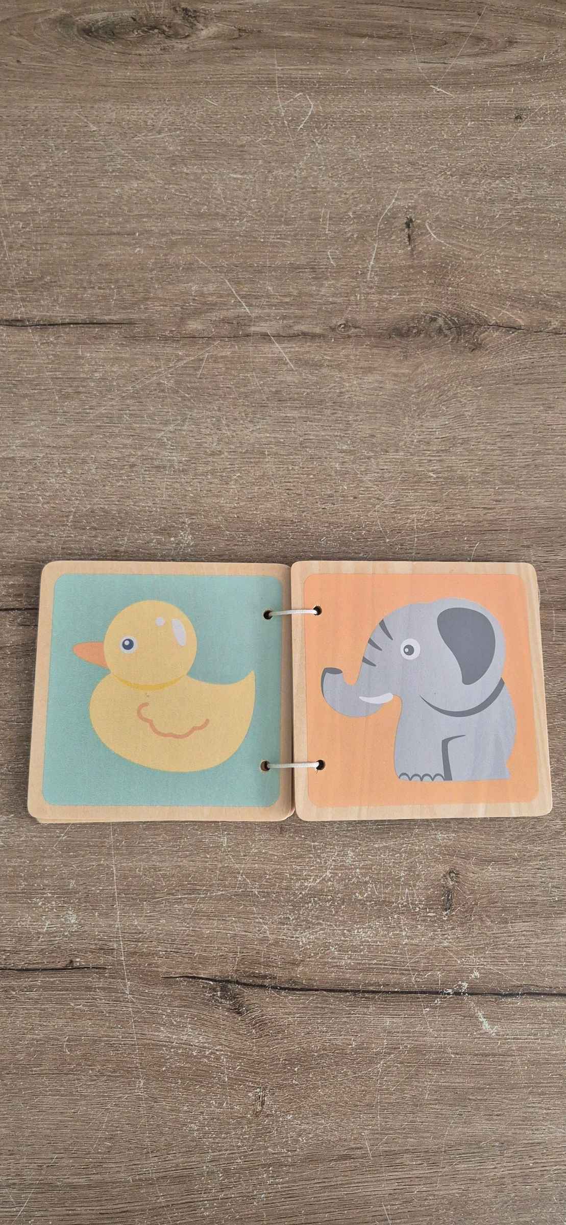 Wooden animal picture book – photo 3